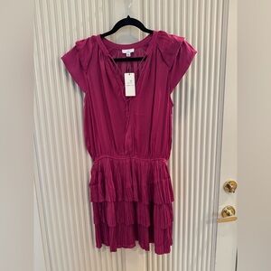 Current Air Fuchsia High Low Dress